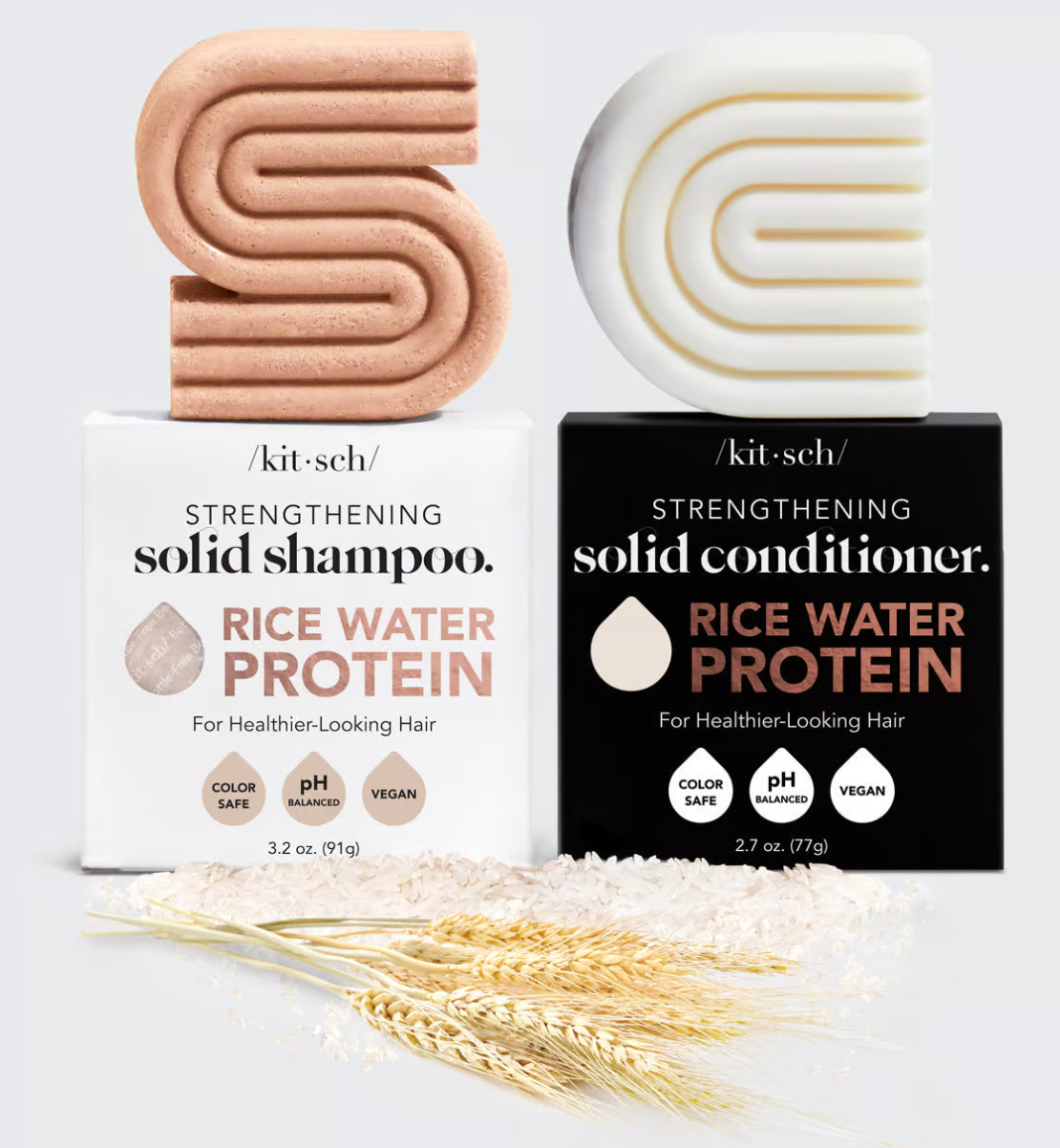 Kitsch Rice Water Shampoo & Conditioner Combo Pack