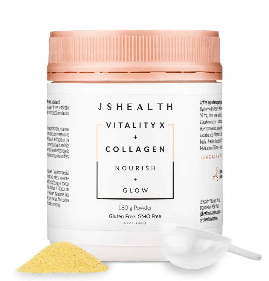 JS Health Vitality X + Collagen Powder