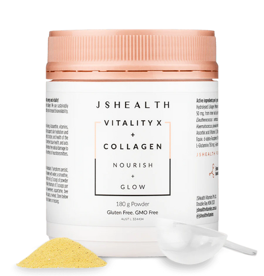 JS Health Vitality X + Collagen Powder