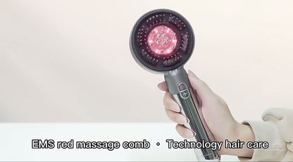 3-in-1 Red Light Massaging Hairbrush